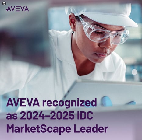 AVEVA riconosciuta come leader MES in IDC MarketScape 2024-2025